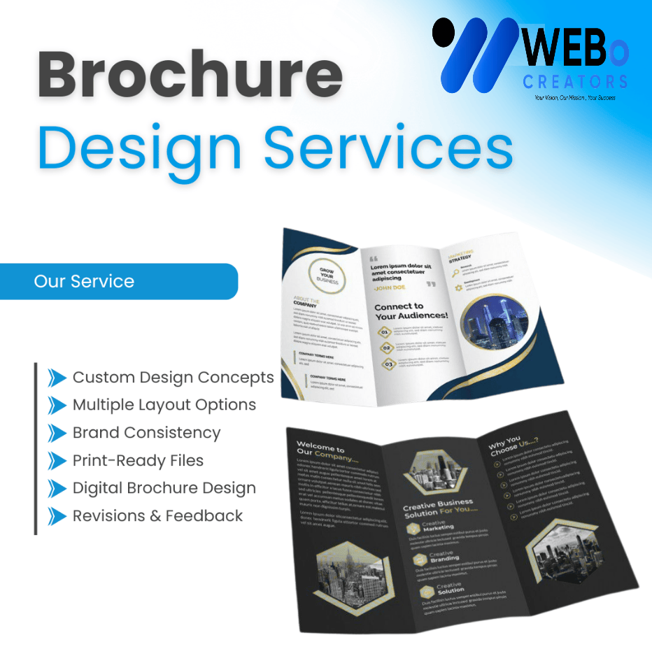 Brochure Design Service in Sharjah - Custom Brochures For Marketing