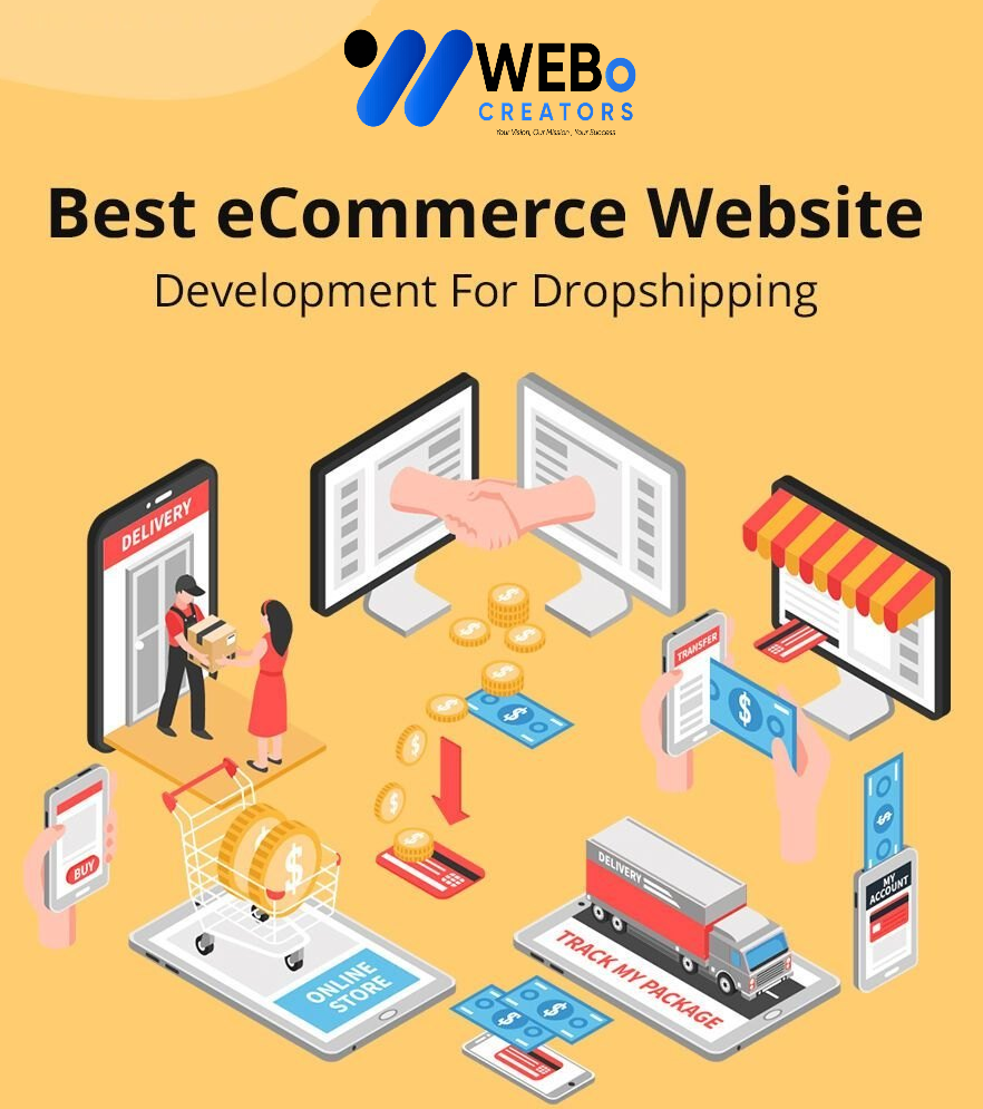 Modern Shopify dropshipping store design for online selling in Sharjah 2026
