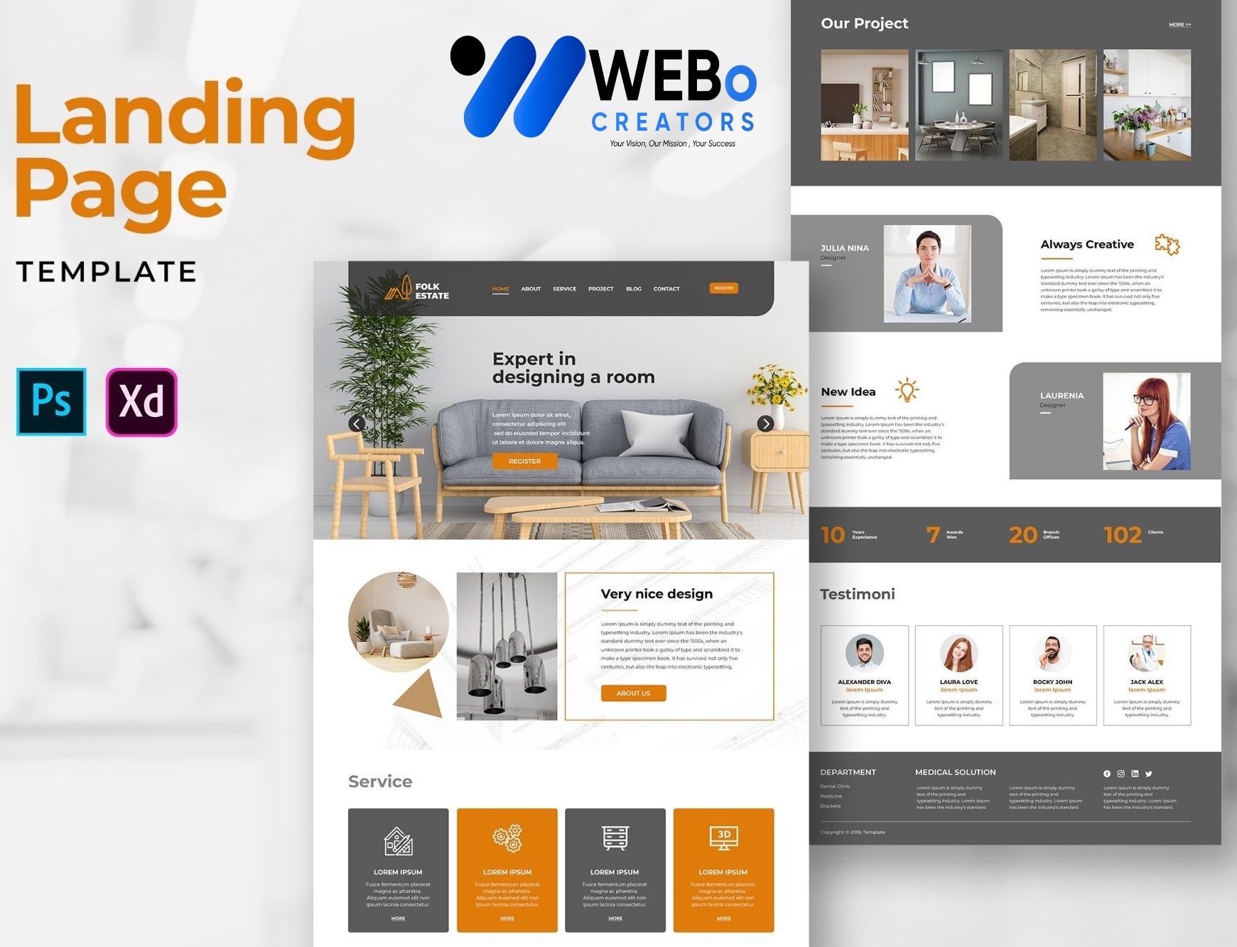 Creative Landing Page Designs, Themes, Graphic Elements for Sharjah Businesses 2026