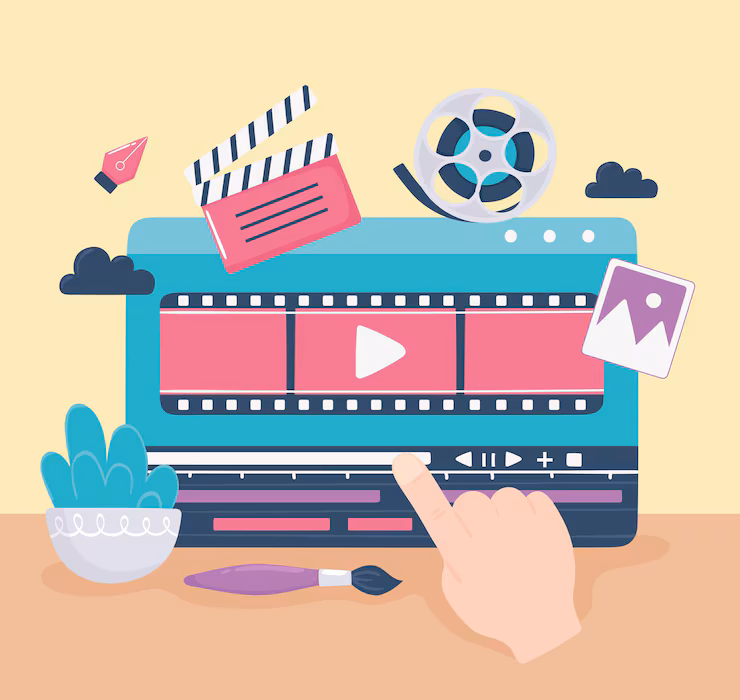 Motion Graphics Design Services in Sharjah for Video Animation and Editing