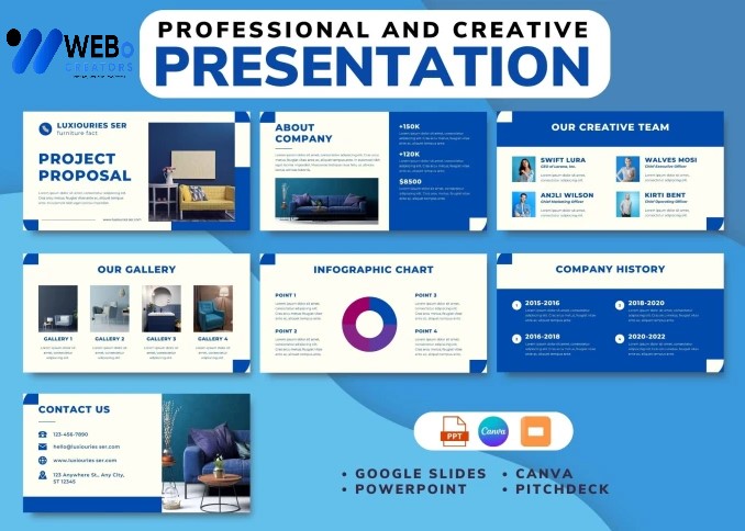 Presentation Design Service | Slide Design For Powerpoint in Sharjah for Business