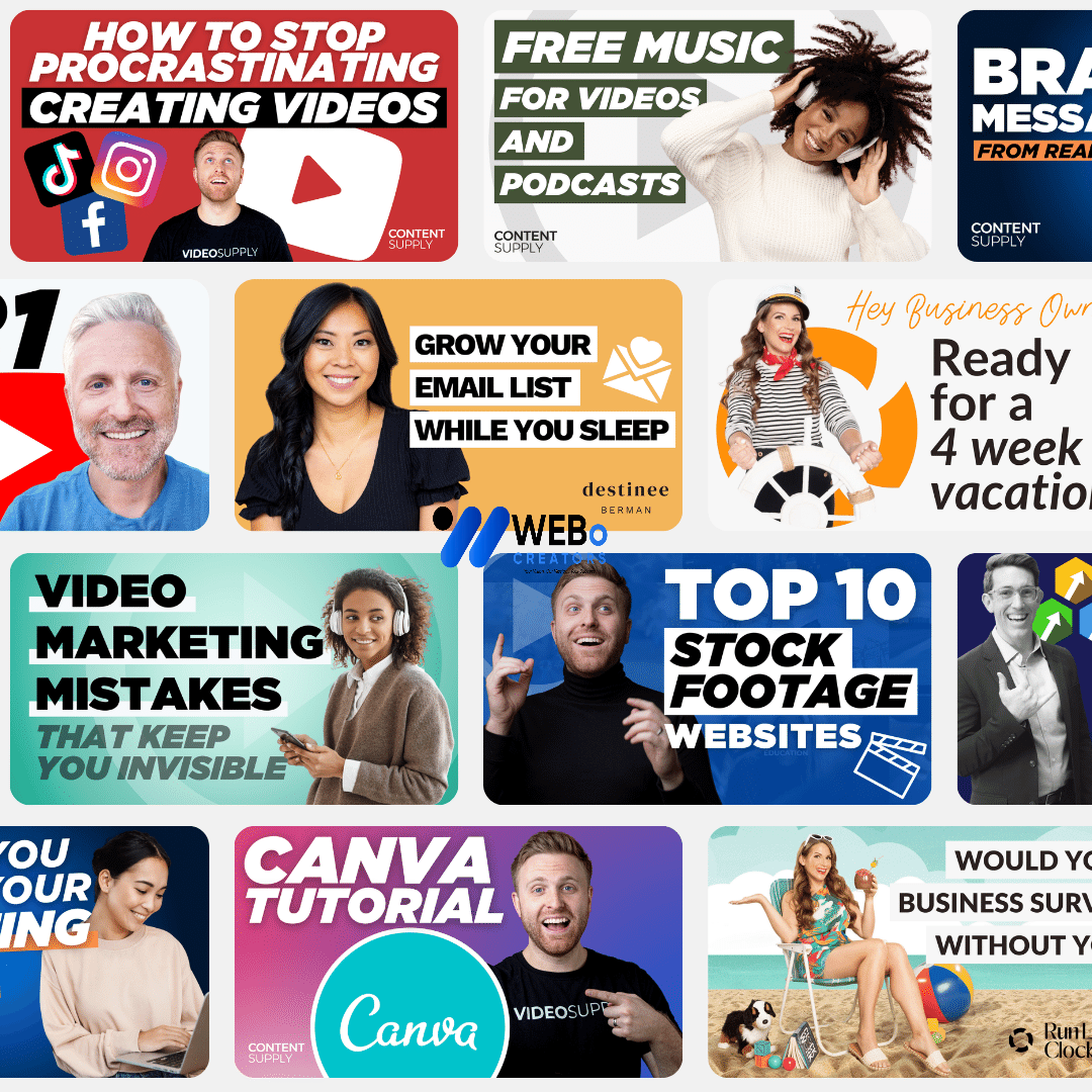 Best Custom Eye-Catching YouTube Thumbnail Design Services in Sharjah
